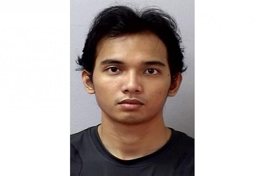 Irfan Syanjaya, 26, was convicted on Tuesday of outraging a woman's modesty on an MRT train. -- PHOTO: SINGAPORE POLICE FORCE&nbsp;