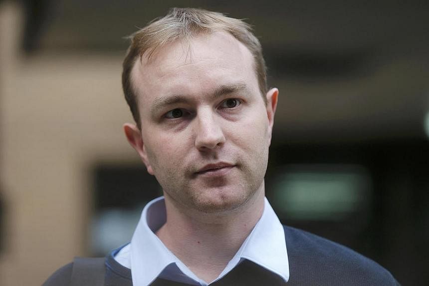 Tom Hayes leaves Southwark Crown Court in London, Britain on May 26, 2015. Hayes, a former trader accused of conspiring to rig benchmark interest rates, abandoned an attempt to coax his step brother into aiding his alleged scam after deciding it was 