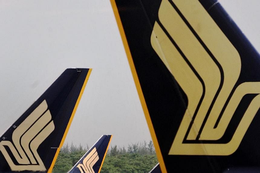 Passengers on a Singapore Airlines (SIA) flight bound for Shanghai on Saturday had a bit of a scare when both engines experienced a temporary loss of power amid bad weather. -- PHOTO: ST FILE