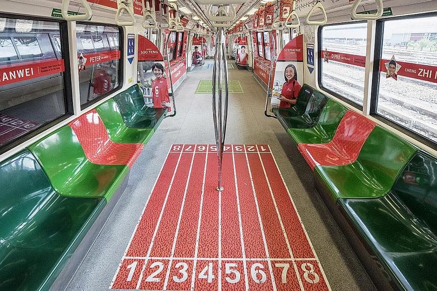 The operating hours for trains and selected bus services will be extended on June 5 for the opening of the SEA Games -- PHOTO: SMRT&nbsp;