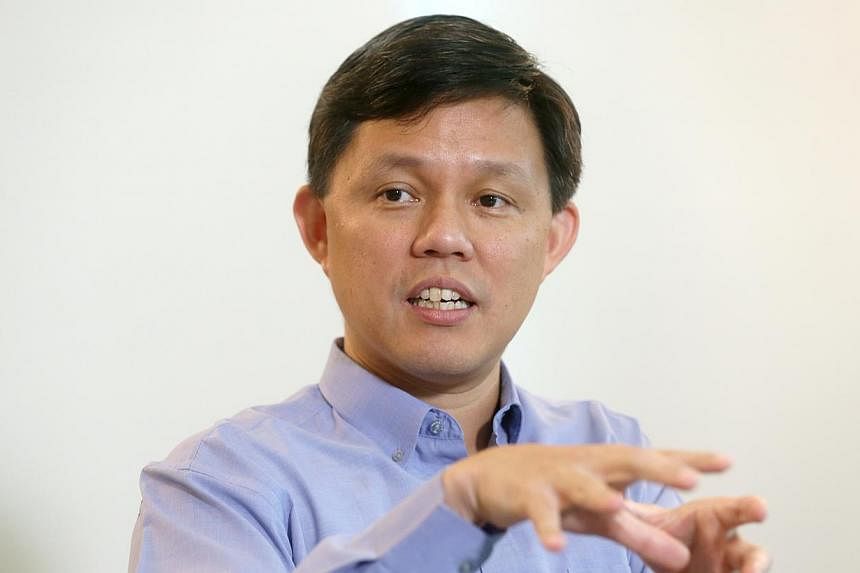 Labour chief Chan Chun Sing has given the thumbs up to the recommendations made by National Wages Council (NWC). -- PHOTO: ST FILE