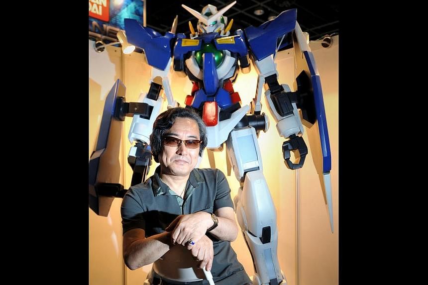 Gundam mechanic designer Kunio Okawara will be at Takashimaya Square to meet fans this Saturday. -- ST PHOTO: SPH FILE