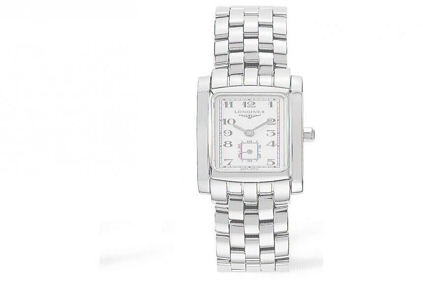 Longines, the official timekeeper for Roland Garros, is giving away a woman's timepiece in a readers' contest with The Straits Times. -- PHOTO: LONGINES
