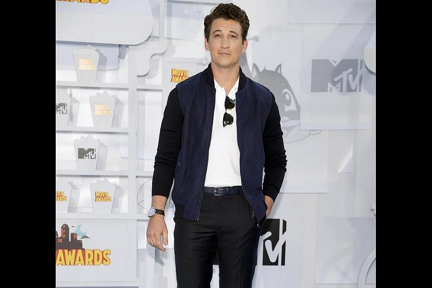 Miles Teller is playing Mister Fantastic in Fantastic Four, set to open in cinemas in August. -- PHOTO: REUTERS