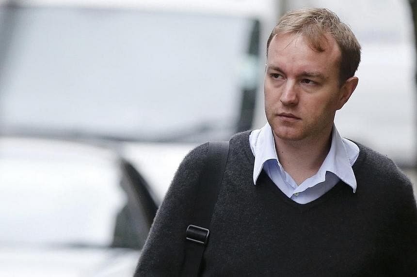 Former trader Tom Hayes arriving at Southwark Crown Court in London, Britain on June 2, 2015. -- PHOTO: REUTERS