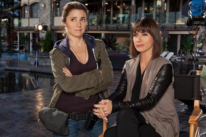 “I think it’s about time that somebody pulled back the curtain on reality TV. There are too many of these shows now and people should be aware – the reality is not that pretty.” Actress Constance Zimmer (above right, with co-star Shiri Appleb