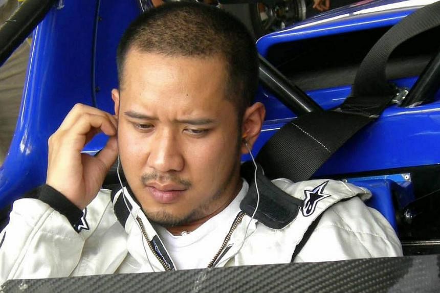 Wira Dani Abdul Daim, a racing enthusiast, at the Sepang International Circuit in Selangor. The executive deputy chairman of LionGold Corp, one of three companies being probed in Singapore after their shares plunged in October 2013, was sued to repay
