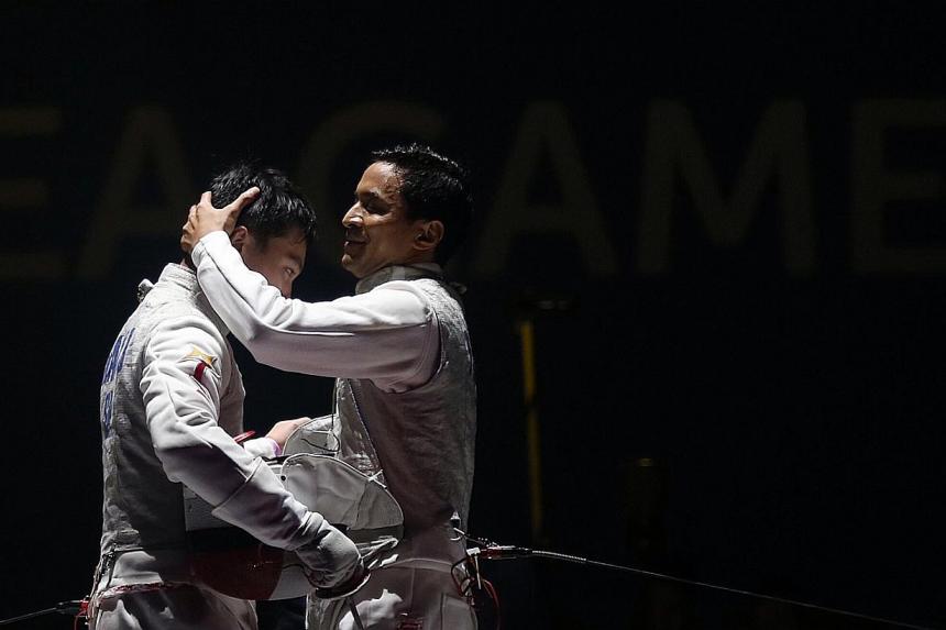 Fencing Coach foils pupil's final aspirations The Straits Times