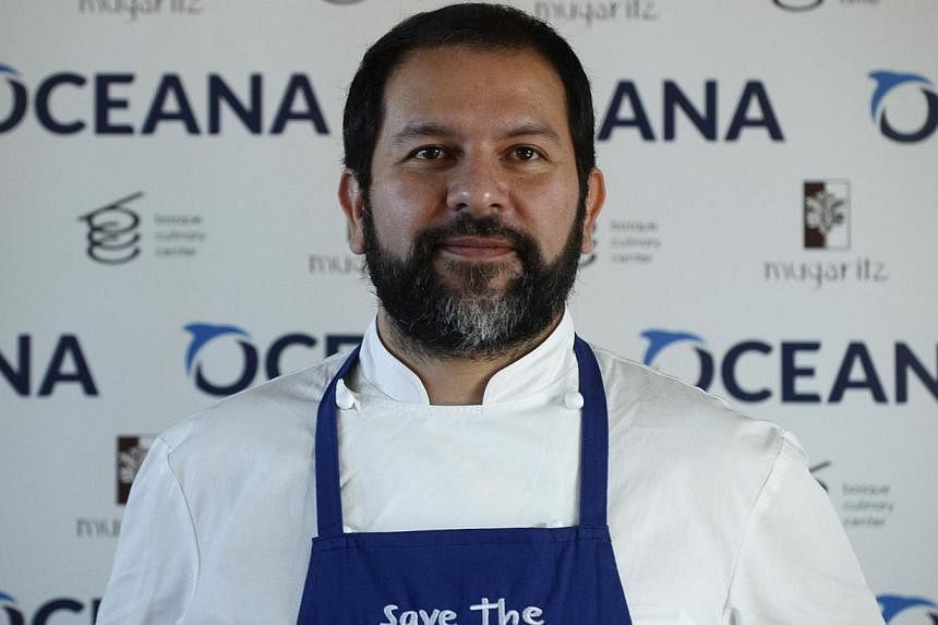 Chef Enrique Olvera, who opened Cosme in New York, his first restaurant outside Mexico. Cosme was among the restaurants feted by Food &amp; Wine magazine in its first annual restaurant awards for US eateries. -- PHOTO: REUTERS