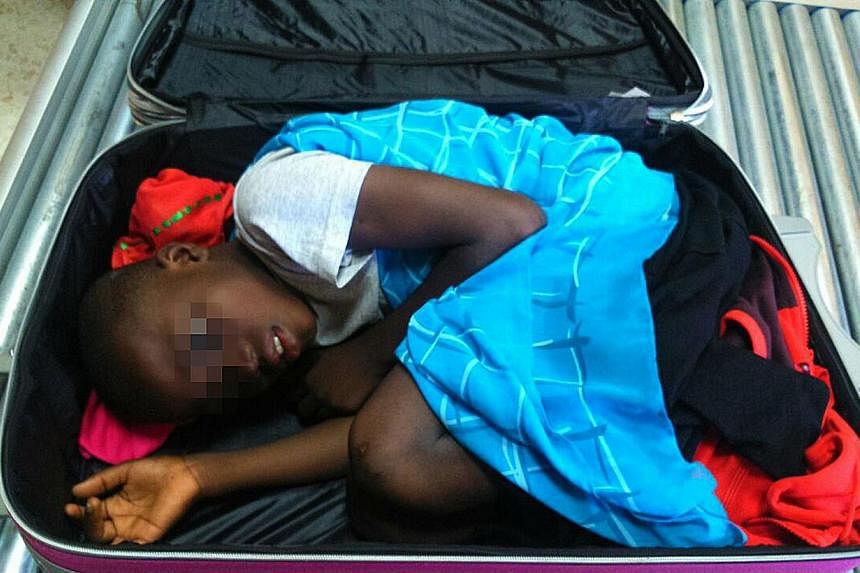 Eight-year-old Adou Ouattara has been staying at a centre for underage migrants in Ceuta, one of two Spanish enclaves in North Africa, since police found him on May 7 curled up and covered inside a suitcase without air vents at a border checkpoint in