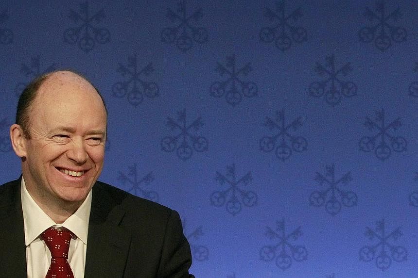 Deutsche Bank appoints John Cryan as its new CEO on Sunday, June 7, 2015 after co-chief executives Anshu Jain and Juergen Fitschen resigned following criticism from investors. -- PHOTO: REUTERS