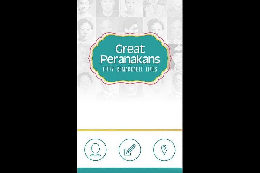 The Peranakan Museum’s app (above) goes with its exhibitions.