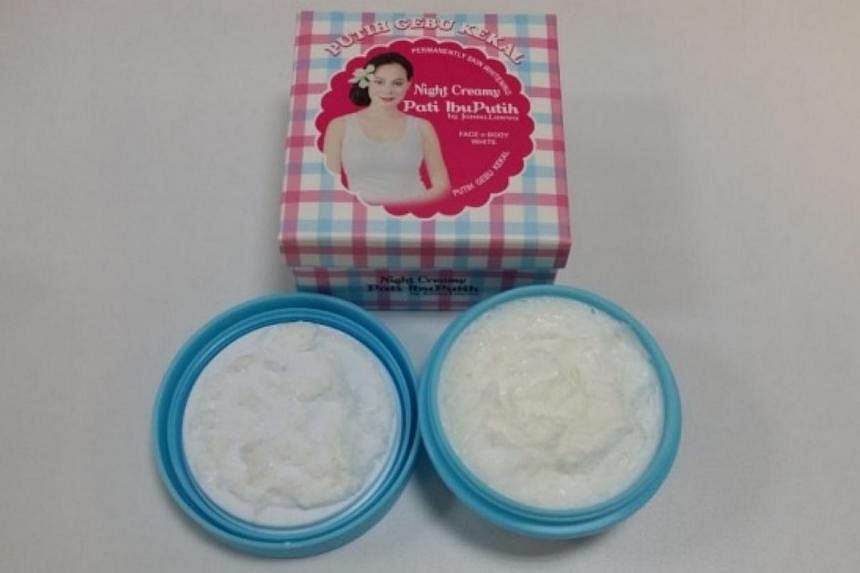 Pati IbuPutih by Janna Lawwa Night Creamy Face n Body White (Putih Gebu Kekal). -- PHOTO: HEALTH SCIENCES AUTHORITY&nbsp;