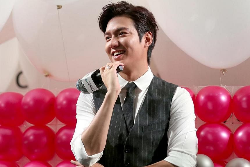 K-drama star Lee Min Ho is set to star in a new film called Bounty Hunters, Lee's agency Starhaus Entertainment said on Monday. -- PHOTO: ST FILE