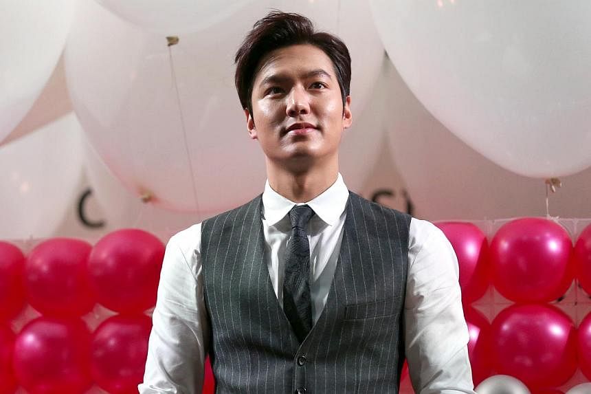 Actor Lee Min Ho is seeking an injunction to stop South Korean face pack makers from selling products called Lee Min Ho's Hempseed Oil Pack, said the local media on Wednesday.&nbsp;-- PHOTO: ST FILE