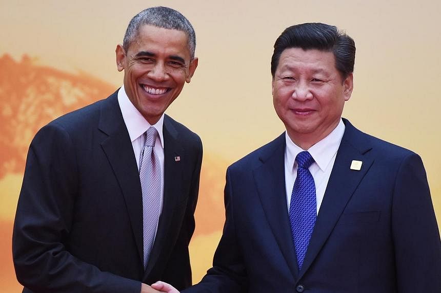 US President Barack Obama and Chinese President Xi Jinping at the Asia-Pacific Economic Cooperation summit last November. Looking to the future, the key responsibility for their countries is to learn how to manage competition and keep it from edging 