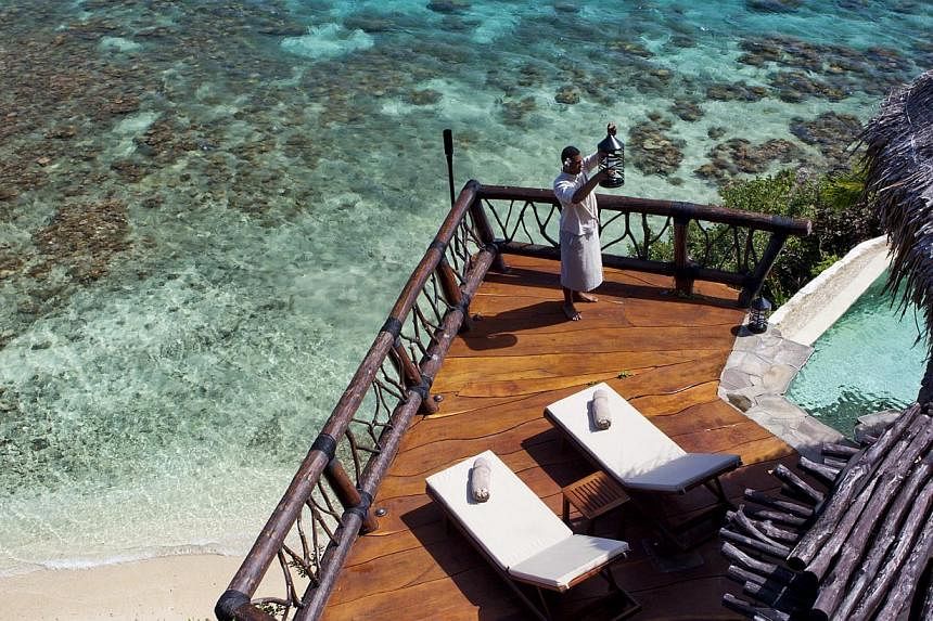 The survey found that shopping and relaxing at beaches and resorts were the top factors considered by the wealthy in Singapore when deciding where to go. -- PHOTO: LAUCALA ISLAND