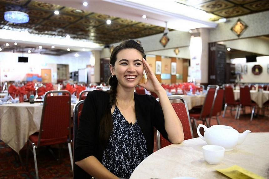 Actresss Jessica Henwick during an interview &nbsp;with Life! at Red Star Restaurant. -- ST PHOTO: BASIL EDWARD TEO