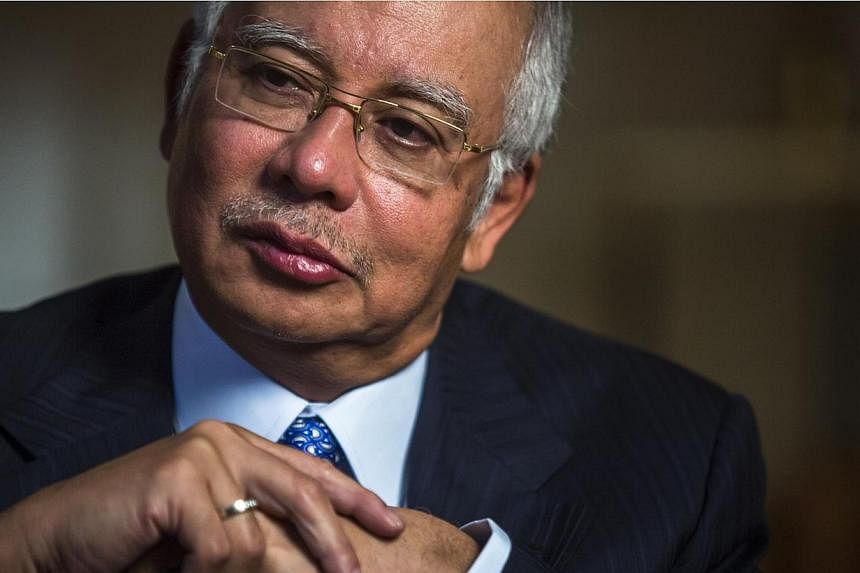Malaysian Prime Minister Najib Razak ordered government agencies to take action after two earthquakes occurred in Sabah early Saturday morning. -- PHOTO: BLOOMBERG