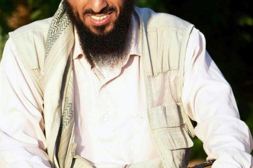 A 2012 photo of Al-Qaeda in the Arabian Peninsula chief Nasser Al-Wuhayshi, whose death was reported by the terror group.