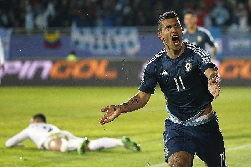 Sergio Aguero's strike against Uruguay in a 1-0 victory paves the way for Argentina to advance further in the Copa America.