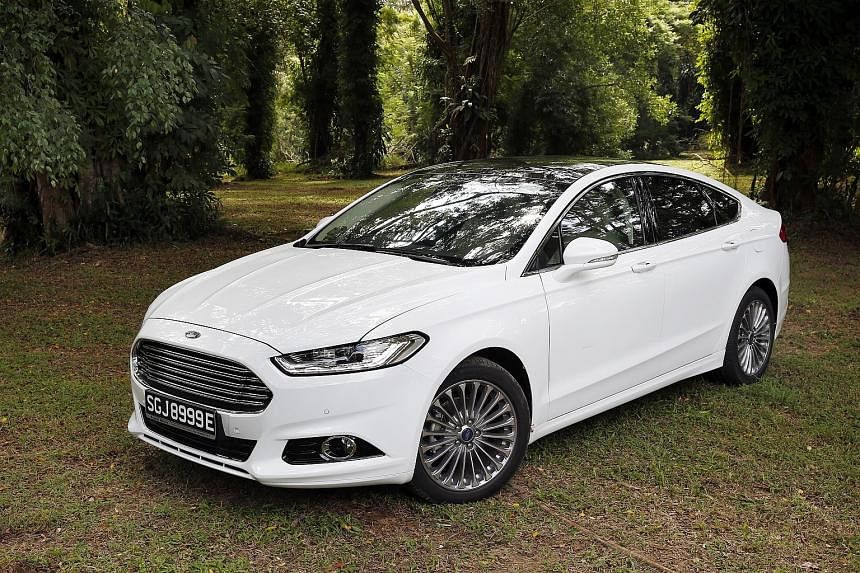 The Ford Mondeo Five-Door's build quality is on a par with those of German premium makes such as the Audi A5 Sportback.