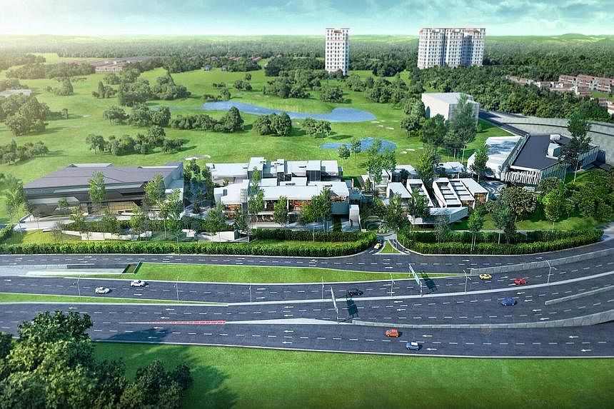 An artist's impression (above) of the new lifestyle and entertainment hub called Trec, which will be located near KL's Royal Selangor Golf Club. Zouk KL co-founder Cher Ng (below) says he felt it was about time Malaysia had an entertainment enclave, 