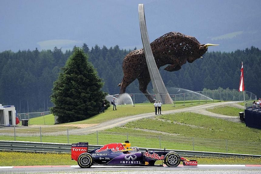 There was little cheer for Red Bull owner Dietrich Mateschitz on Sunday at his home Austrian Grand Prix when Daniel Ricciardo (above) could only finish 10th. The big spender in F1 has threatened to pull out of the sport if there are no changes to the