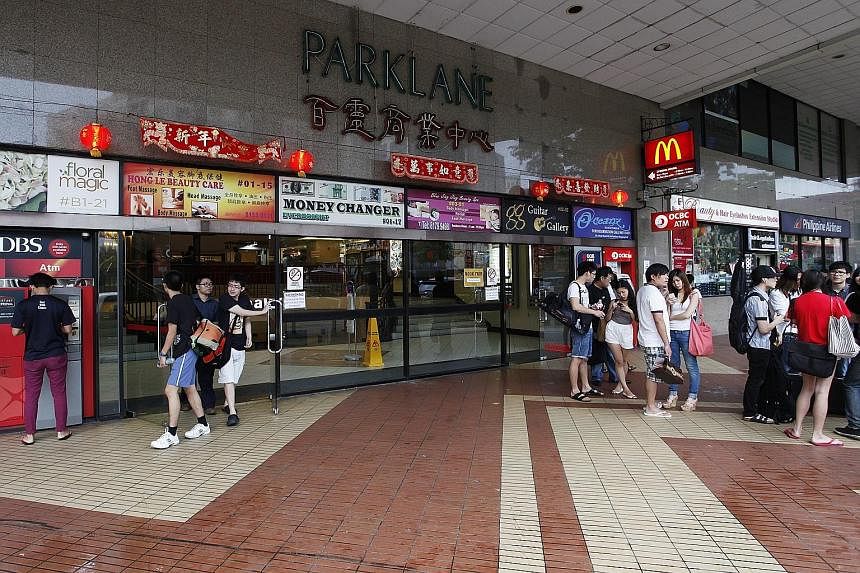 Parklane Shopping Mall's subsidiary proprietors had tried for a collective sale in 2007 but were unsuccessful. The 33 units offered in the current expression-of-interest exercise are located in the mall's basement.