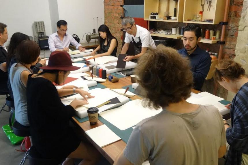 Make your own notebooks in Singapore with local bookbinding atelier