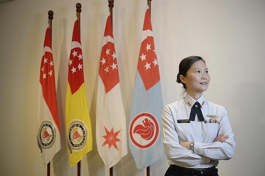 Colonel Gan Siow Huang will take over as the RSAF's head of air intelligence and director (special projects) next month. The mother of three girls paid tribute to her colleagues and bosses, and said strong family support allows her to pursue her care