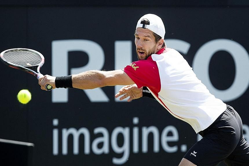 Former world No. 8 Juergen Melzer beat his younger brother Gerald in the first qualifying round of Wimbledon, describing it as "the worst feeling" and went on to lose in the next round.