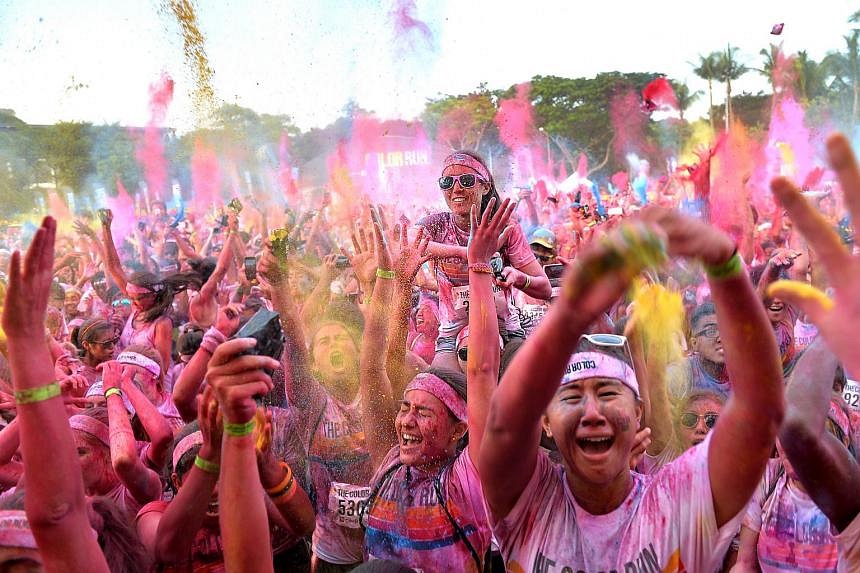 Color Run organiser says August event in Sentosa is safe | The Straits ...