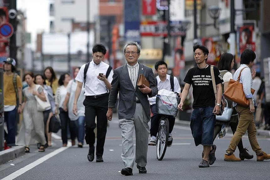 Japanese retiree Sadao Sekine in Saitama. The 75-year-old former trading company employee is part of Japan's growing band of pensioners - more than a quarter of the population are 65 or over - and also one of the most reliable constituencies of the r