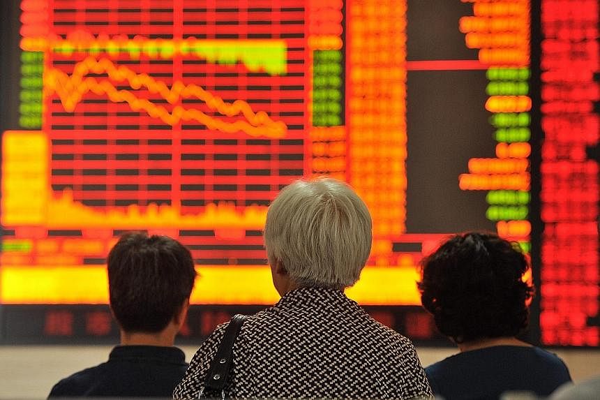 Chinese stocks are down 20 per cent from their peak earlier this month, a trend labelled by the China Securities Regulatory Commission as a normal correction to over-valuations in the market.