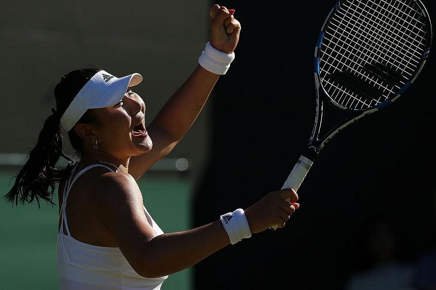 Duan Yingying had to get past three rivals in qualifying competitions to advance to a clash with 12th-seeded Eugenie Bouchard.