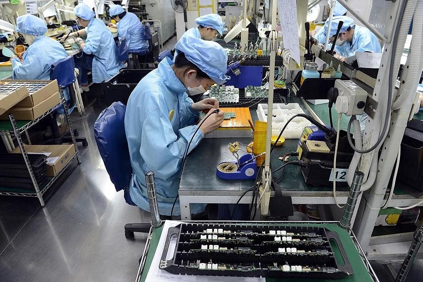 The PMI for the electronics cluster, which makes up a third of the factory sector, rose to 50.3 last month after May's 49.8 reading. Economist Selena Ling says it remains to be seen if the improvement can be sustained.