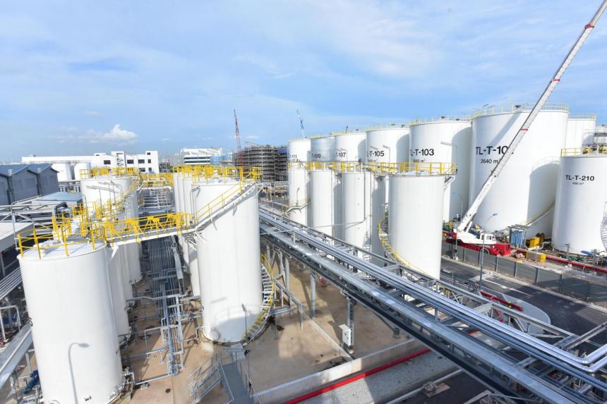French oil and gas giant Total opens new lubricant plant in Singapore