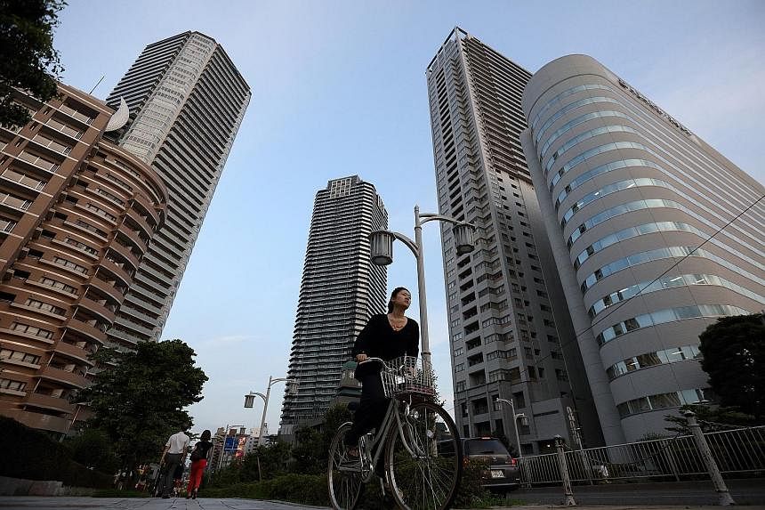 Partly as a result of nascent Chinese buying, Tokyo apartment prices have reached the highest levels since the early 1990s, up 11 per cent over two years.