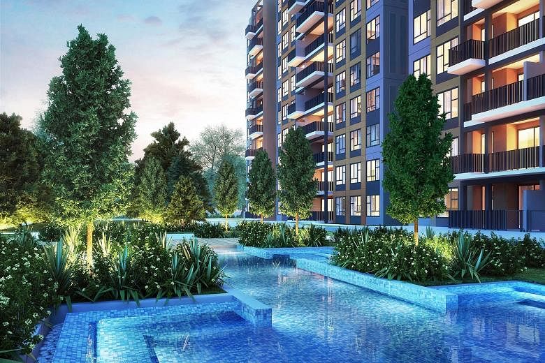The Brownstone EC in Canberra Drive is attractive as it is right next to the future Canberra MRT station. Its marketing agents expect pricing for the units in the Sembawang development to be competitive.