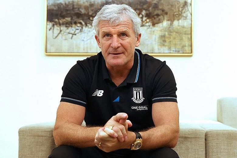 Mark Hughes says Stoke, who were ninth in the Premier League in each of the last two seasons, will do even better if they start as strongly as they finish.
