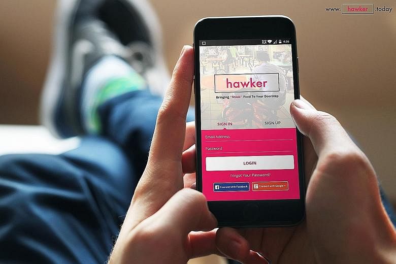 Hawker.today will be unveiled in October. It will concentrate on deliveries from stalls in the central area for the first three months.