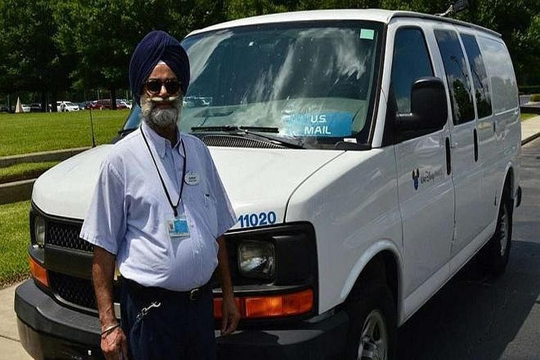Mr Gurdit Singh, who has worked at the Disney theme park in Florida since 2008, has until recently been assigned to only one delivery route which kept him away from customers, while other staff plied routes where they were visible to guests.