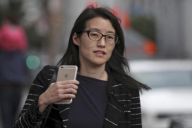 Ms Ellen Pao said she resigned because the Reddit board had asked for higher growth than she thought possible.