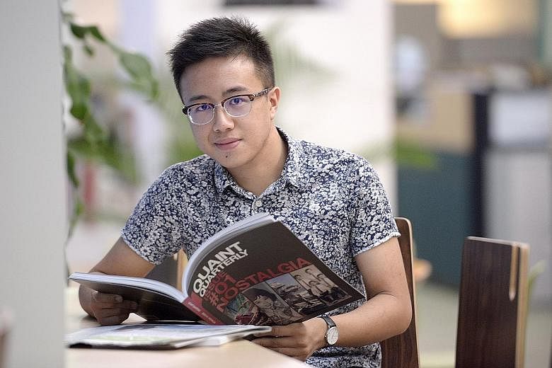 Student Samuel Wong believes in investing early and taking the conservative approach to generate returns over the long run.