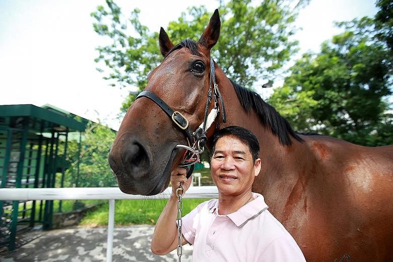 Leslie Khoo, who moved to Malaysia to pick up skills as a trainer, says the job comes with many challenges, from buying good horses to working with the horse owners.