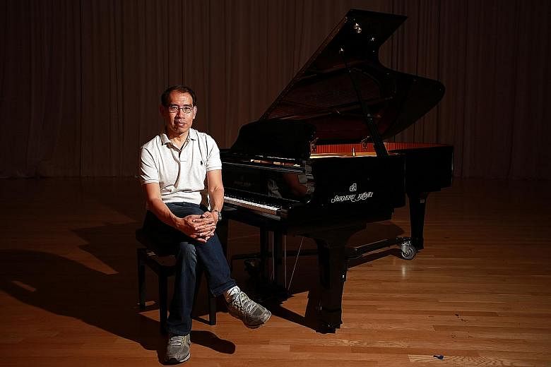 It was a challenge for Dr Kelly Tang to incorporate the sounds of 50 pianos in the piece.