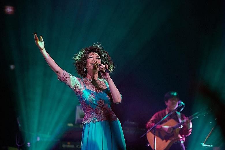 Taiwanese singer Tsai Chin's career spans more than three decades.