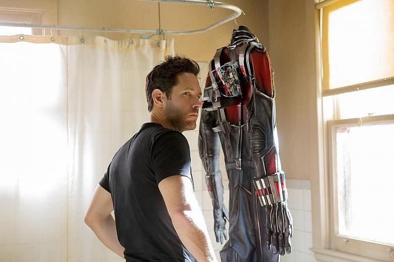 Paul Rudd went on a year-long diet and exercise regimen to fit into the Ant-Man suit.