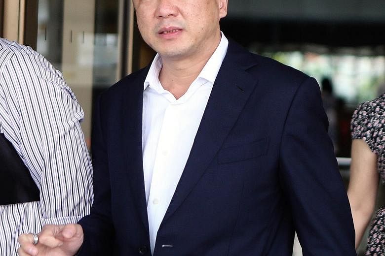 Mr KK Fong (left) is being sued by businessman Thong Soon Seng (right) for the repayment of a loan that was made last year.